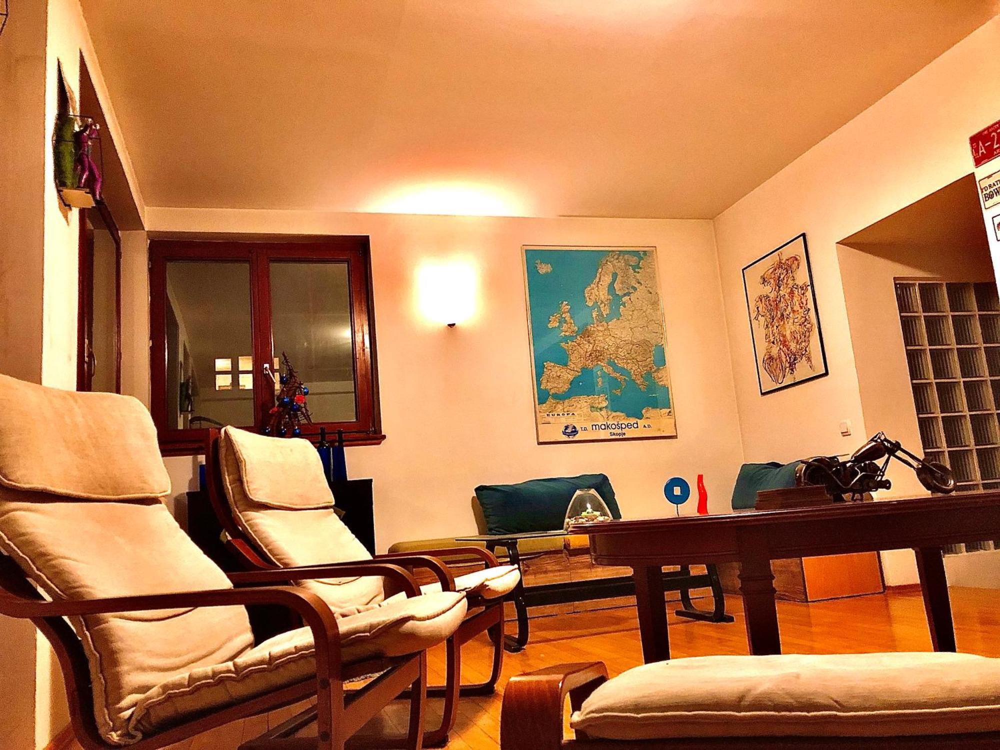 Blue Orange Hostel Szkopje Kültér fotó